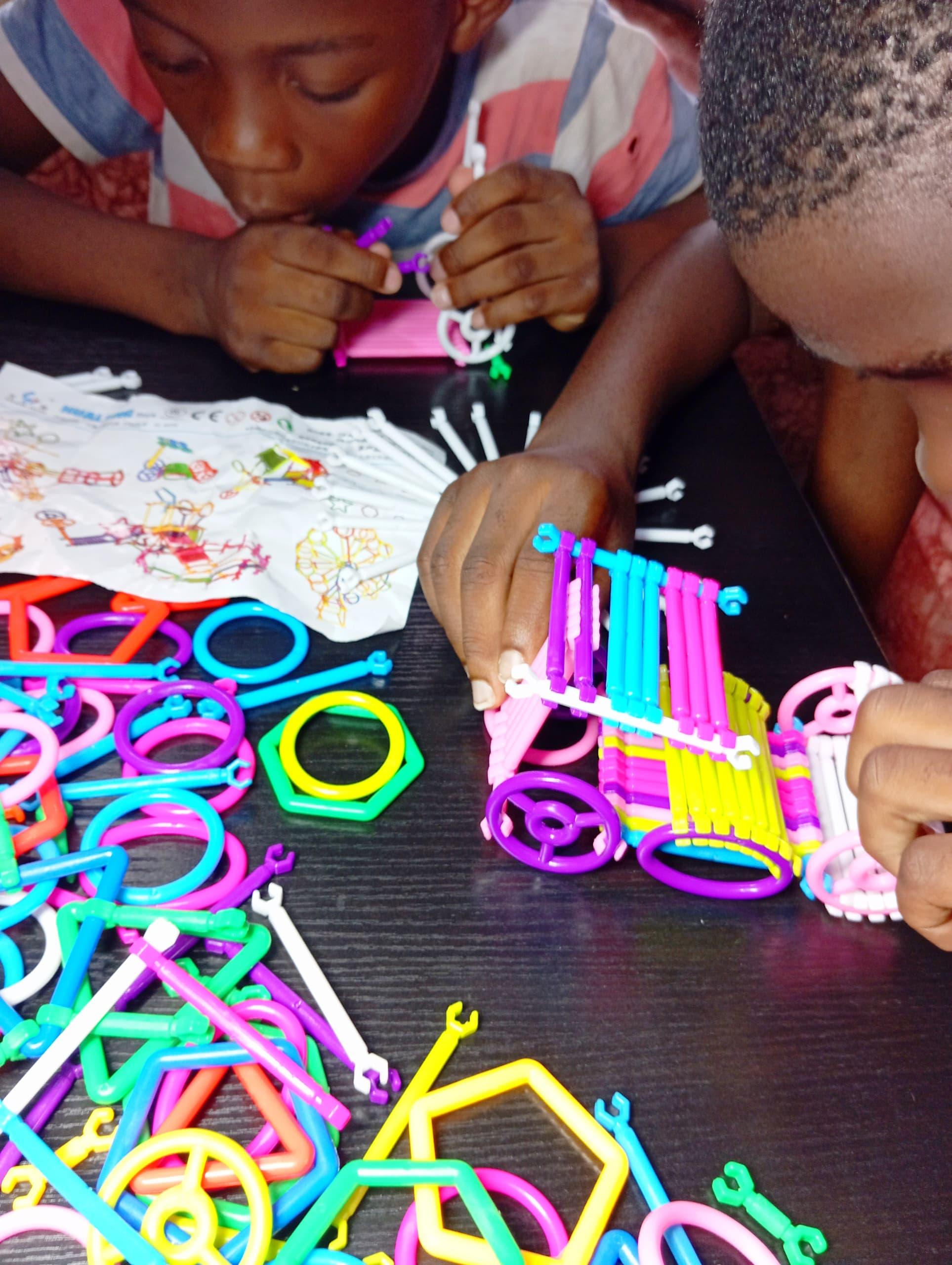 Pupils learning together at Hill Rays Academy